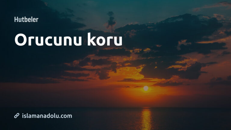 ORUCUNU KORU