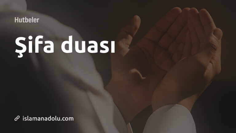 ŞİFA DUASI